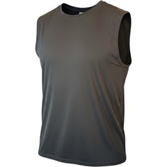 Real Essentials Tank Top Mens XL Grey NWOT Performance Muscle Tee REQW 2022
