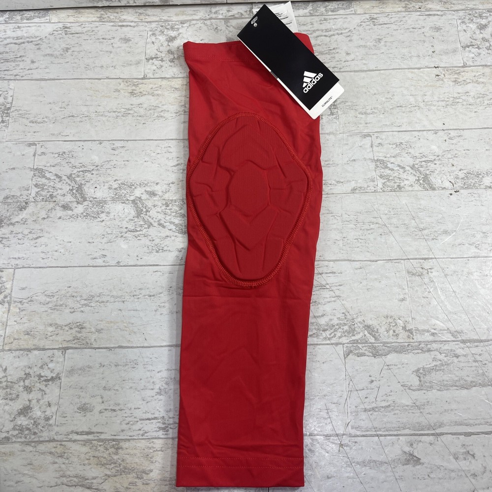 NWT Adidas Techfit Padded Compression Arm Elbow Red 2XLT Tall. 1 Sleeve