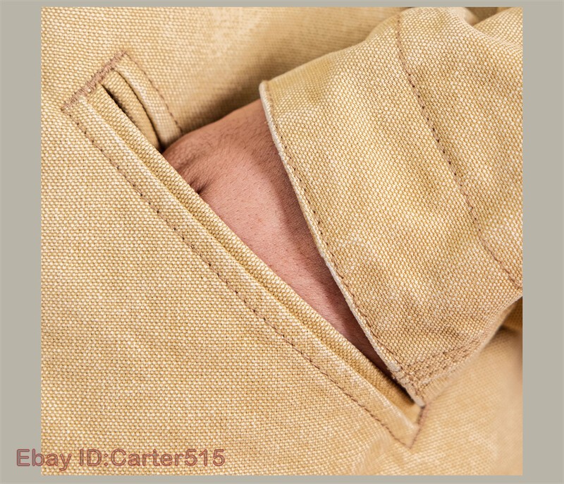 Jacket Men Casual Loose Fit American Classic Vintage Workwear Coats Retro Top gallery
