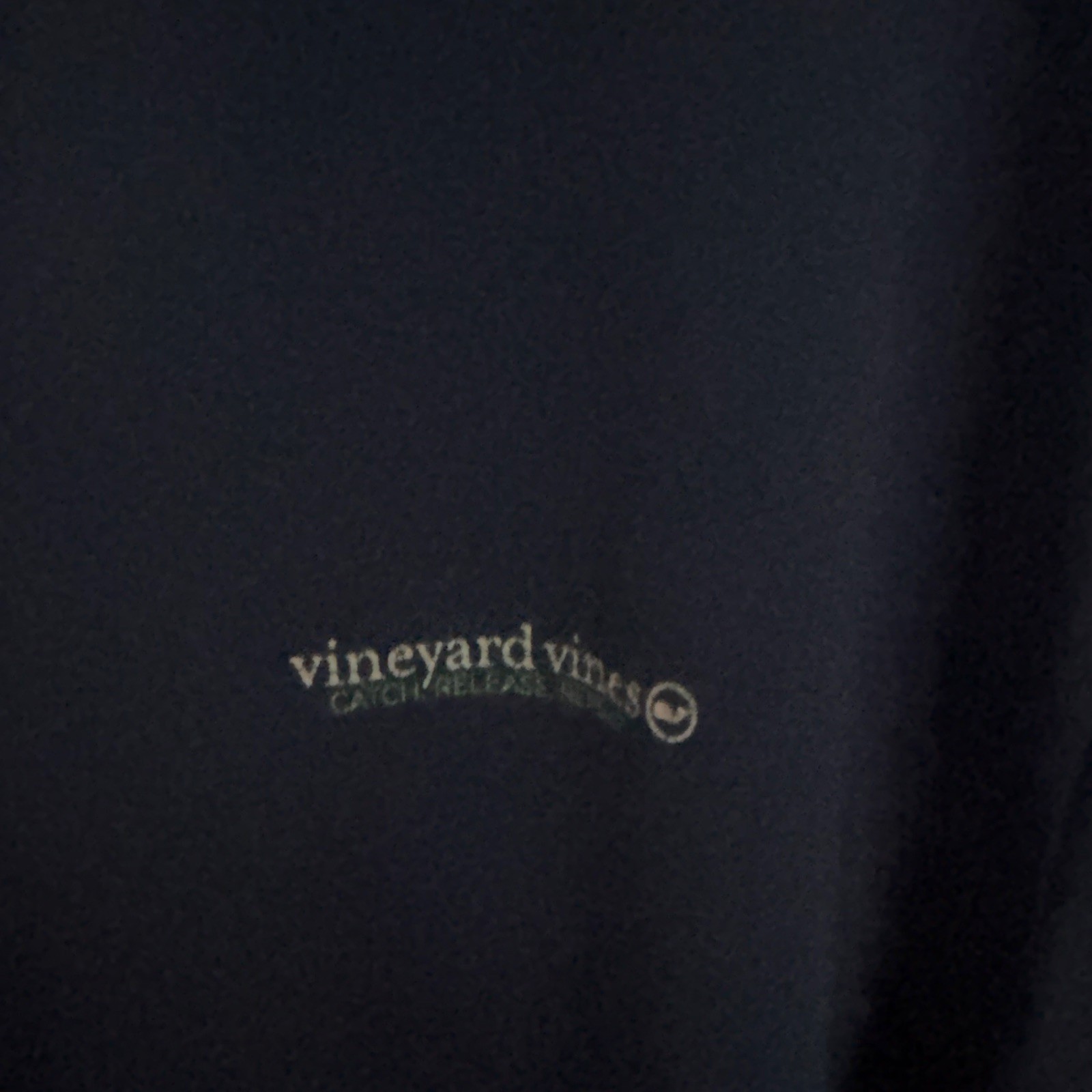 Vineyard Vines Performance Men's Long Sleeve Crew Neck Graphic Tee Navy M gallery