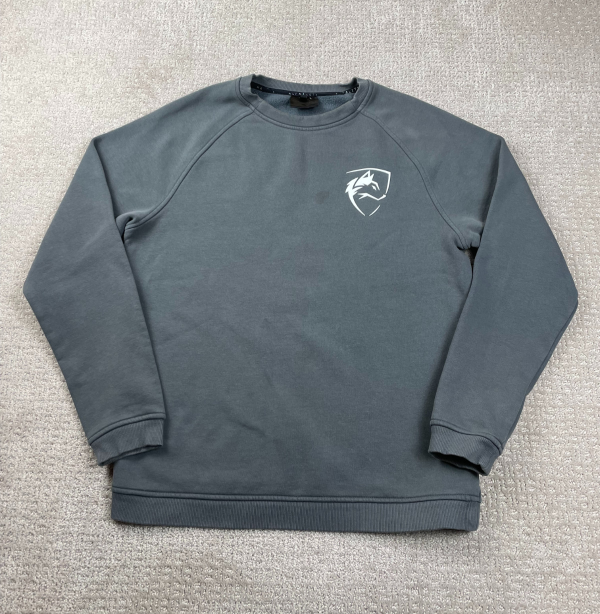 Alphalete Athletics Sweatshirt Mens M Gray Pullover Crewneck Long Sleeve Leisure gallery