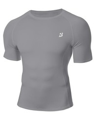 Compression Shirt Men Short Sleeve, Cool Dry Base Layer Athletic Undershirts,…