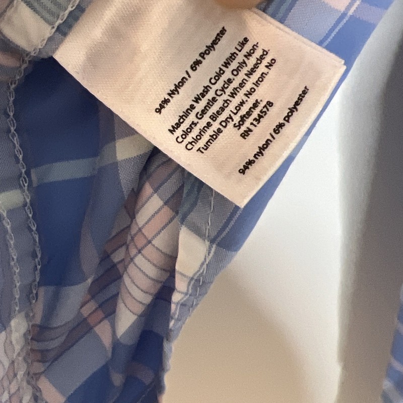 Vineyard Vines Mens Size XL Performance Fishing Harbor Shirt Vented Blue Nylon gallery