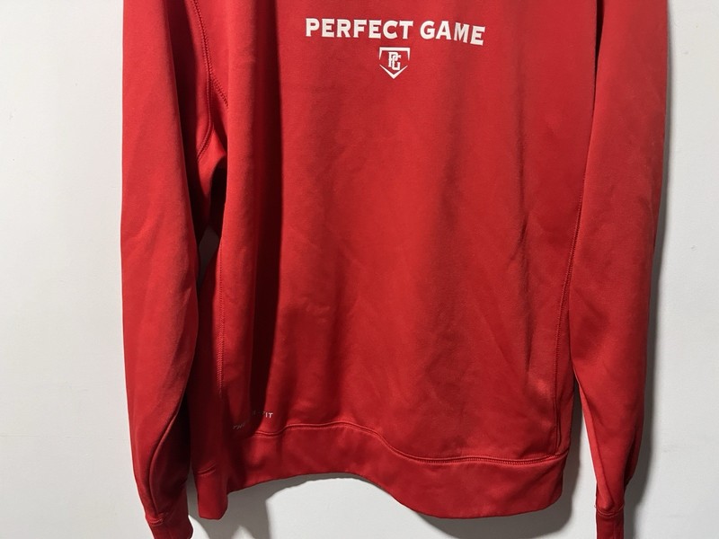 Nike Thermal Fit Perfect Game PG Baseball Thermal Crewneck Shirt M gallery