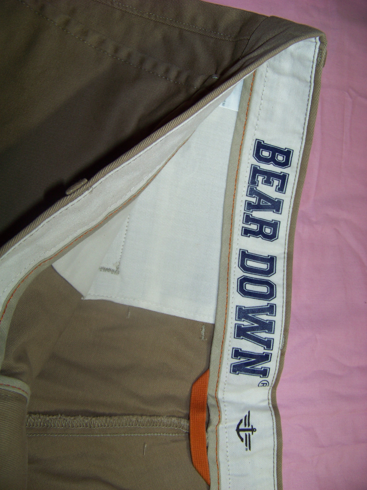 Dockers Game Day Men's Straight Fit Flat Front Arizona Wildcats Shorts NWT Sz 38 gallery