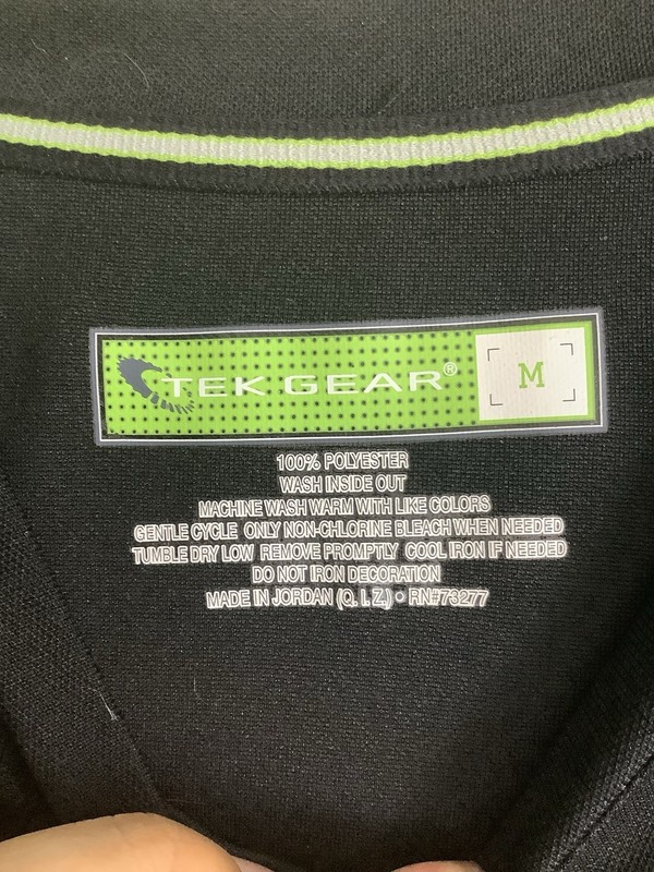 Tek Gear Mens Performance Activewear Moisture Wicking Short Sleeve Shirt Medium gallery