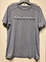 Peloton x Solfire Men Gray Heather Tech T-Shirt Small (S)