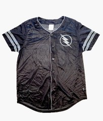 DC Comics Reverse Flash ZOOM Baseball Jersey L Black Bioworld 2017 Villain #03