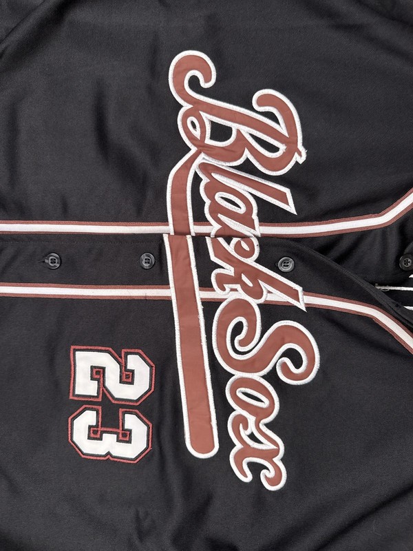 Baltimore Black Sox Baseball Jersey Mens 3XL Black Big Boy Gear NLBM 23 gallery