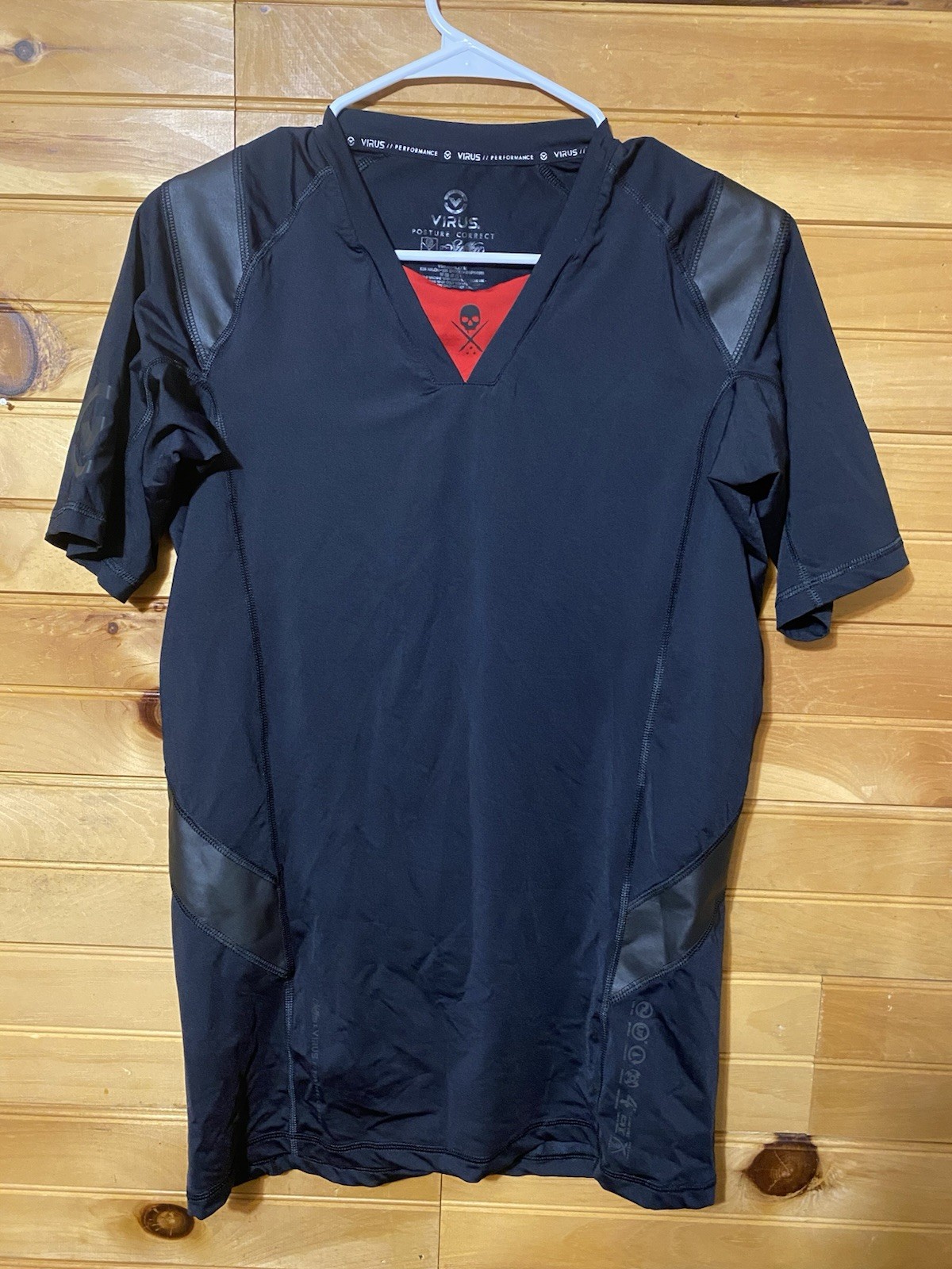 Sullen x Virus Posture Correct Compression Shirt Tattoo Artist Edition Black XL gallery