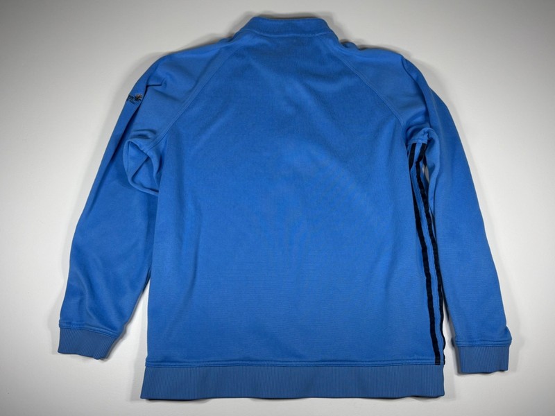 Adidas 1/4 Zip Sweater Men Size Unknown Blue Golf Athletic Performance Layer gallery