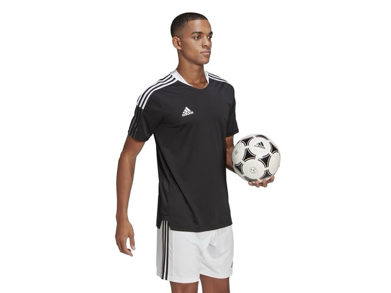 Men’s Adidas Tiro 21 Training Jersey Top - Black/White (GM7586) *Rare Classic* gallery
