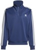 NWT Men’s Authentic Original Blue 1/4 Zip Funnelneck Track Top Size Small Bin3s gallery