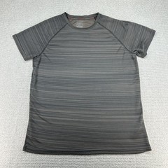 Mountain Warehouse T-Shirt Men’s 2XL Gray Endurance Striped Performance Wicking