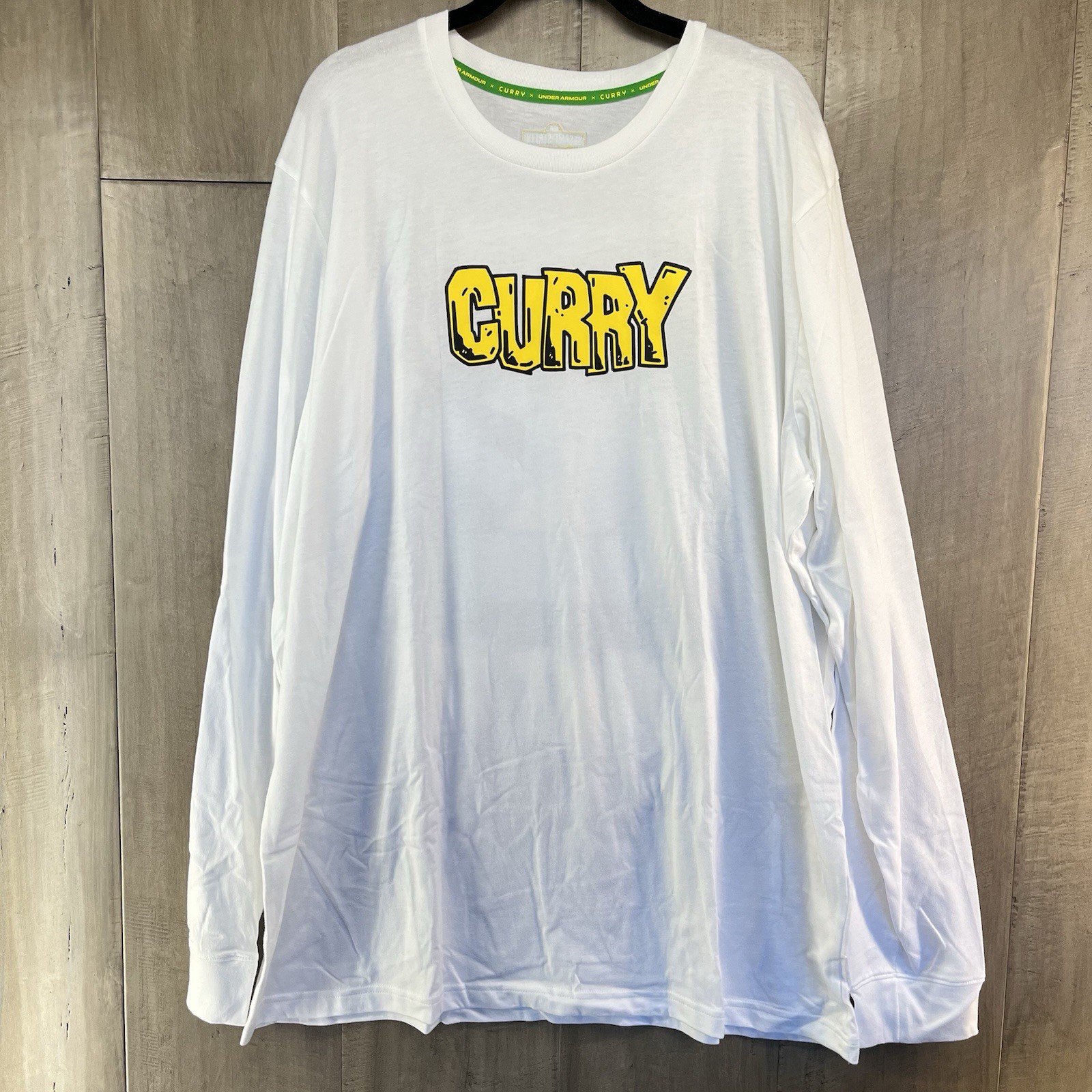 Under Armour Curry x Sesame Street Count It Long Sleeve Tee Shirt Men's XXL gallery