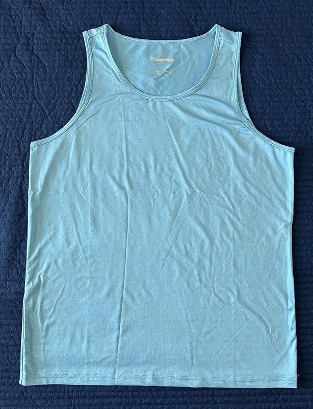 MAGCOMSEN Men's UPF 50+ Tank Medium 2 pk Light Blue & Royal Blue (EUC) gallery