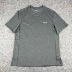 AFTCO AFTECH Air-O Mesh Performance Fishing T-Shirt Gray Mens Large L