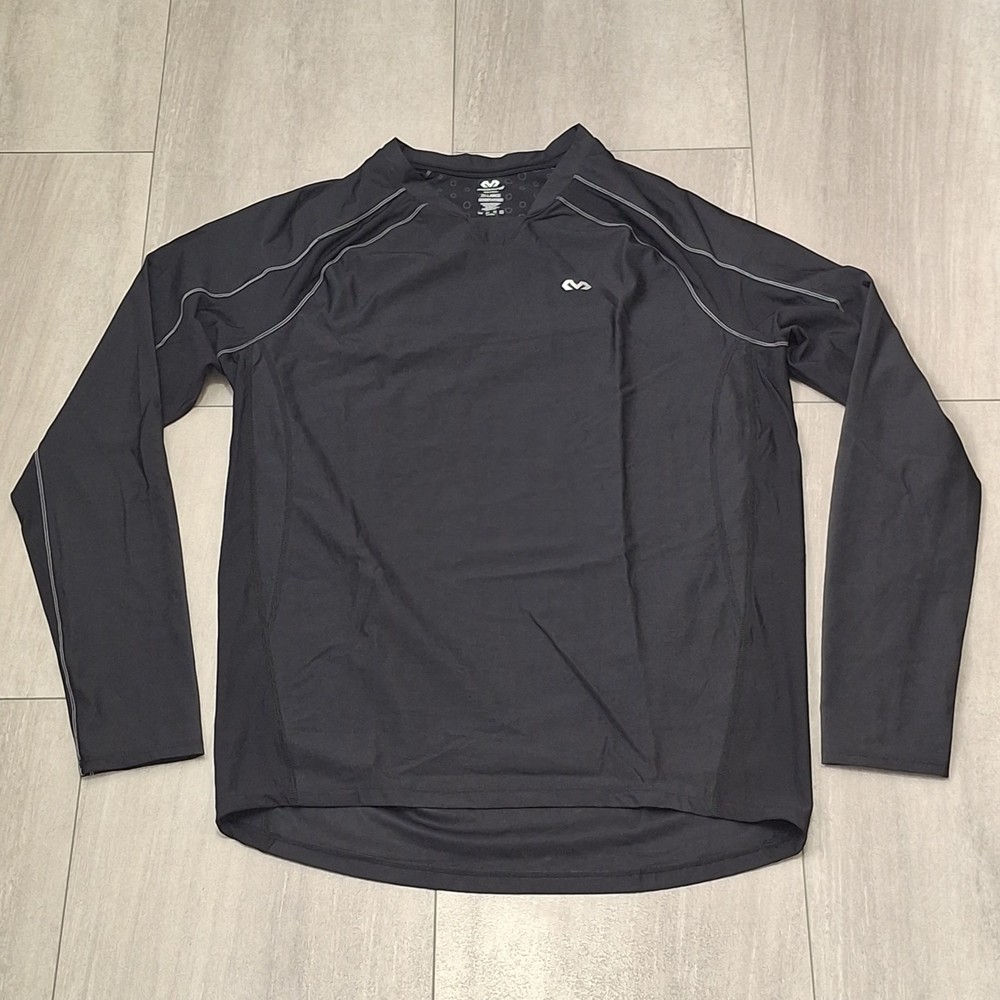 MCDAVID Black Compression Long Sleeve Top Size 2XL