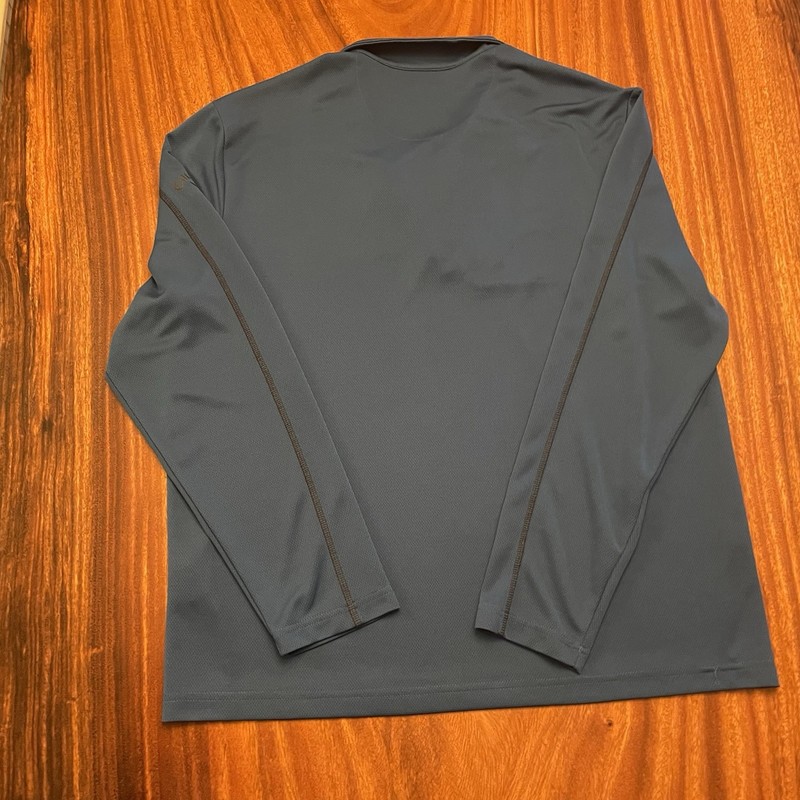 Callaway Opti-Dri Mens XL Blue Golf Pullover 1/4 Zip Long Sleeve Performance gallery