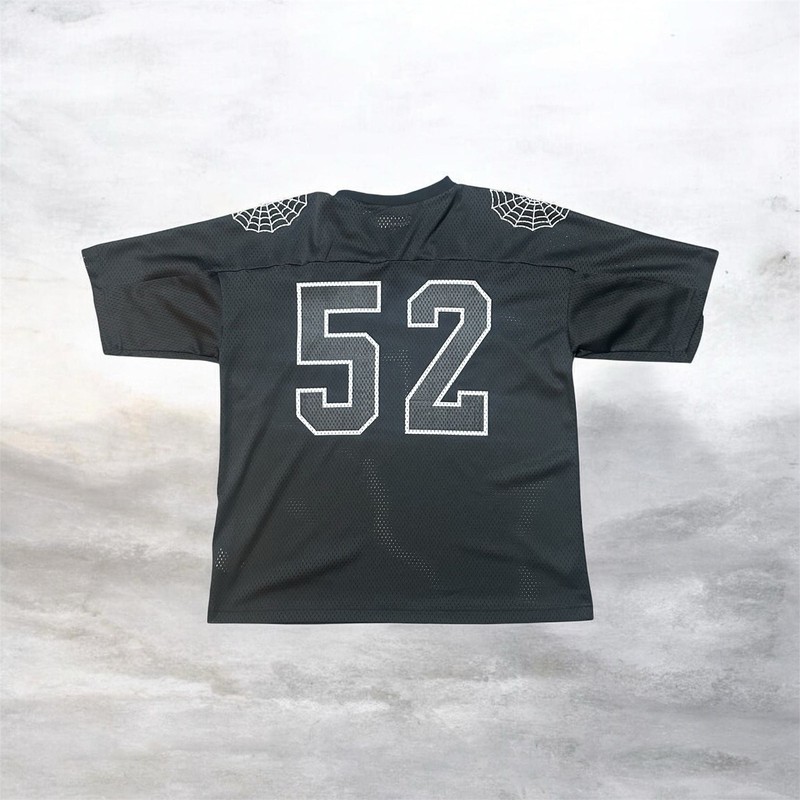Supreme Spiderweb Football Jersey Black SS24 gallery