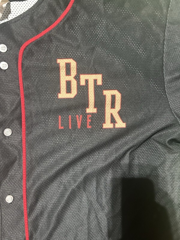 Big Time Rush BTR Live Baseball Jersey Shirt Mens 2XL Concert Tour 2009 gallery
