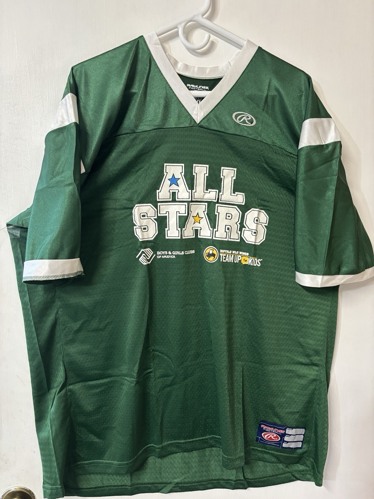Rawlings Football Jersey Adult 2XL All Stars Boys Girls Club Buffalo Wild Wings gallery