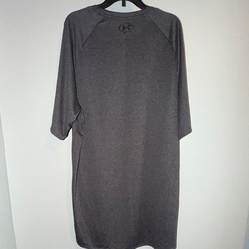 Under Armour The Tech Tee Men's XL Tall Gray Loose Fit Lightweight Tee gallery