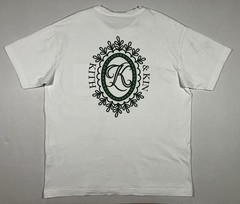 Kith & Kin T Shirt Mens Size XL Lace Crest White Pocket Cotton