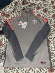Palace x Nike England Quarter zip Strike Drill Top Large Brand New Ships Today