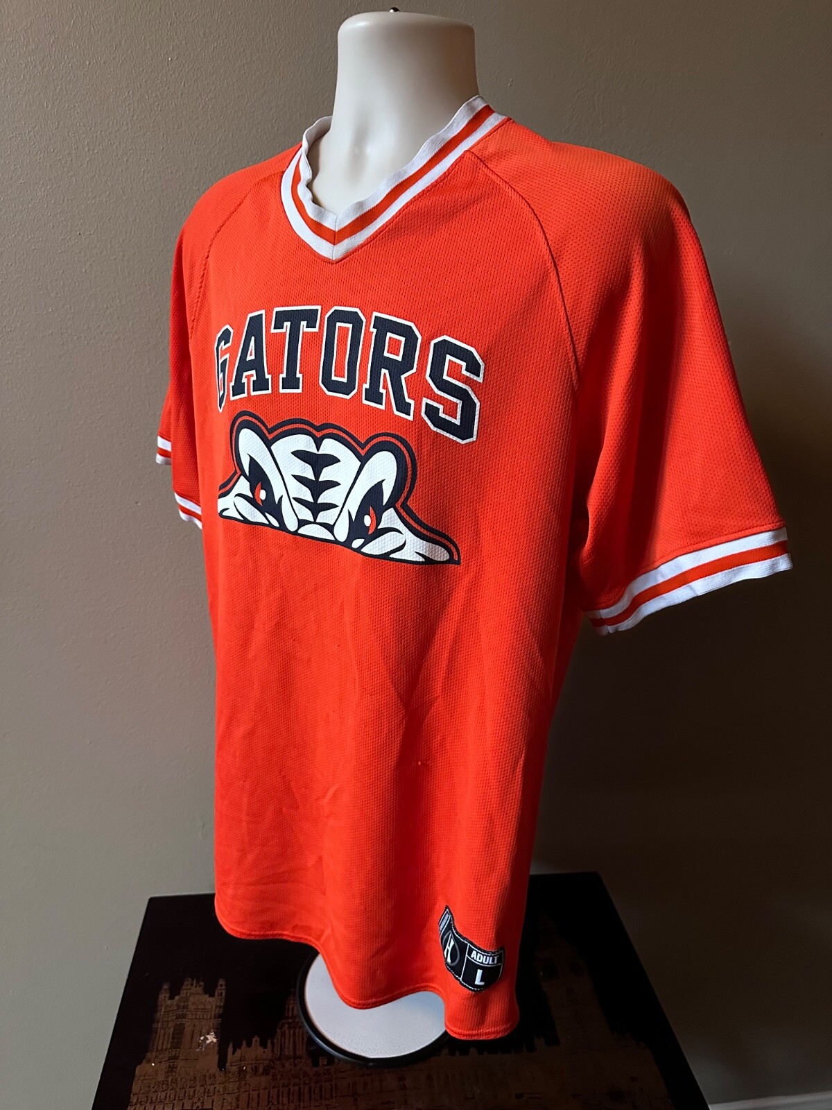 Holloway GATERS Frye #4 Dry-Excel Activewear Adult Jersey (L) Orange gallery