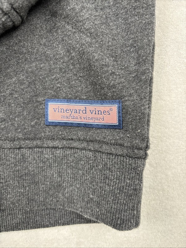 Vineyard Vines Quilted Shep Pullover Men's Army Black Knights Medium gallery