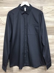 Lululemon Pocket Protector Buttondown Long Sleeve Size L Melanite MELN 51498