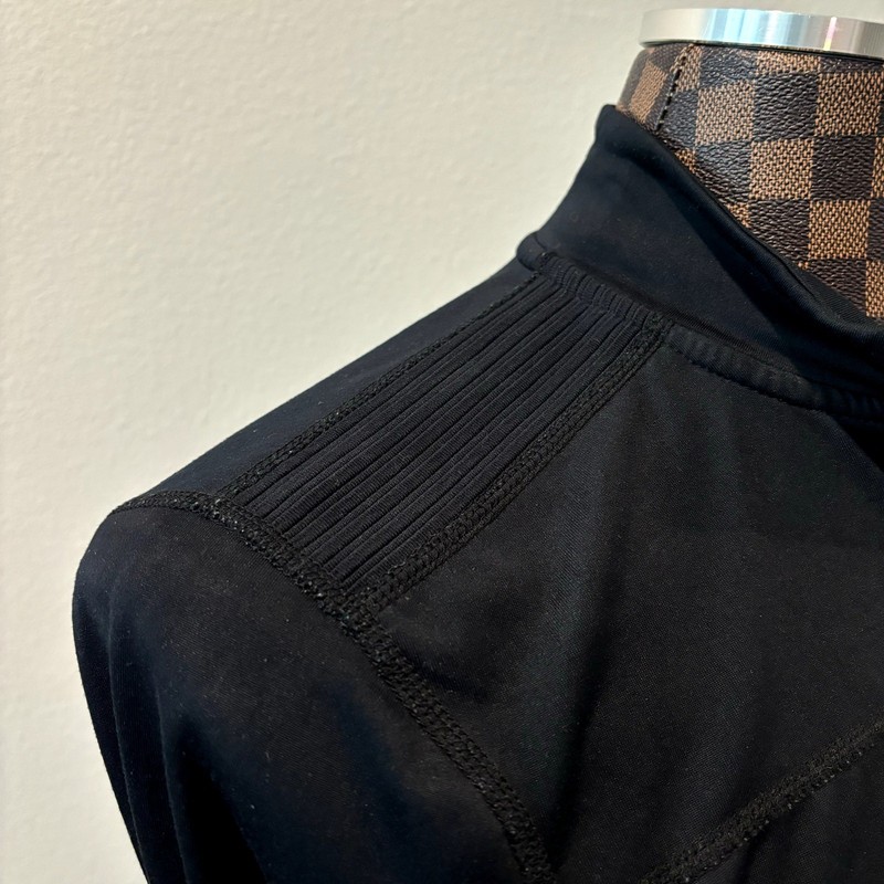 Spyder Mens ProwB Performance Jacket Small Black Active Shirt Pullover 1/4 Zip gallery