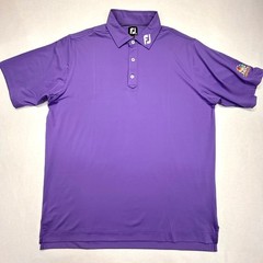 FootJoy Polo Shirt Mens XL NBC Sports Golf Tour Issue FJ Pro Collar Performance