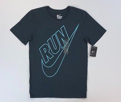 Men’s Nike The Nike Tee Athletic Cut Run Short Sleeve Shirt NEW