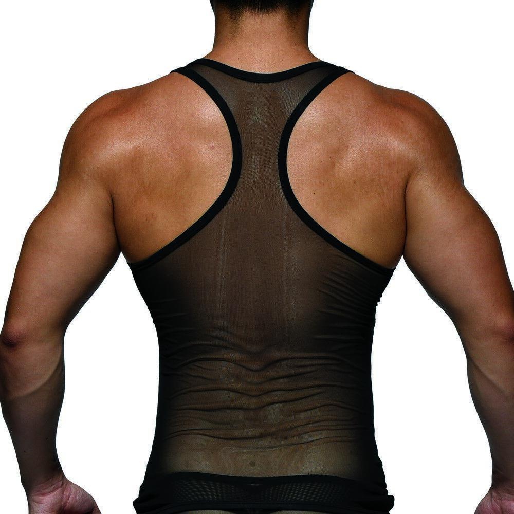Private Structure Tanktop Desire Intima Sheer Mesh Tank Top Black 3451 91 gallery