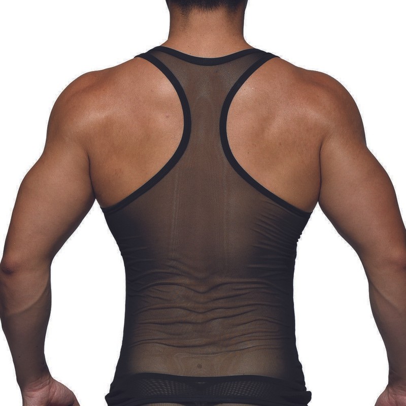 Private Structure Tanktop Desire Intima Sheer Mesh Tank Top Black 3451 91 gallery