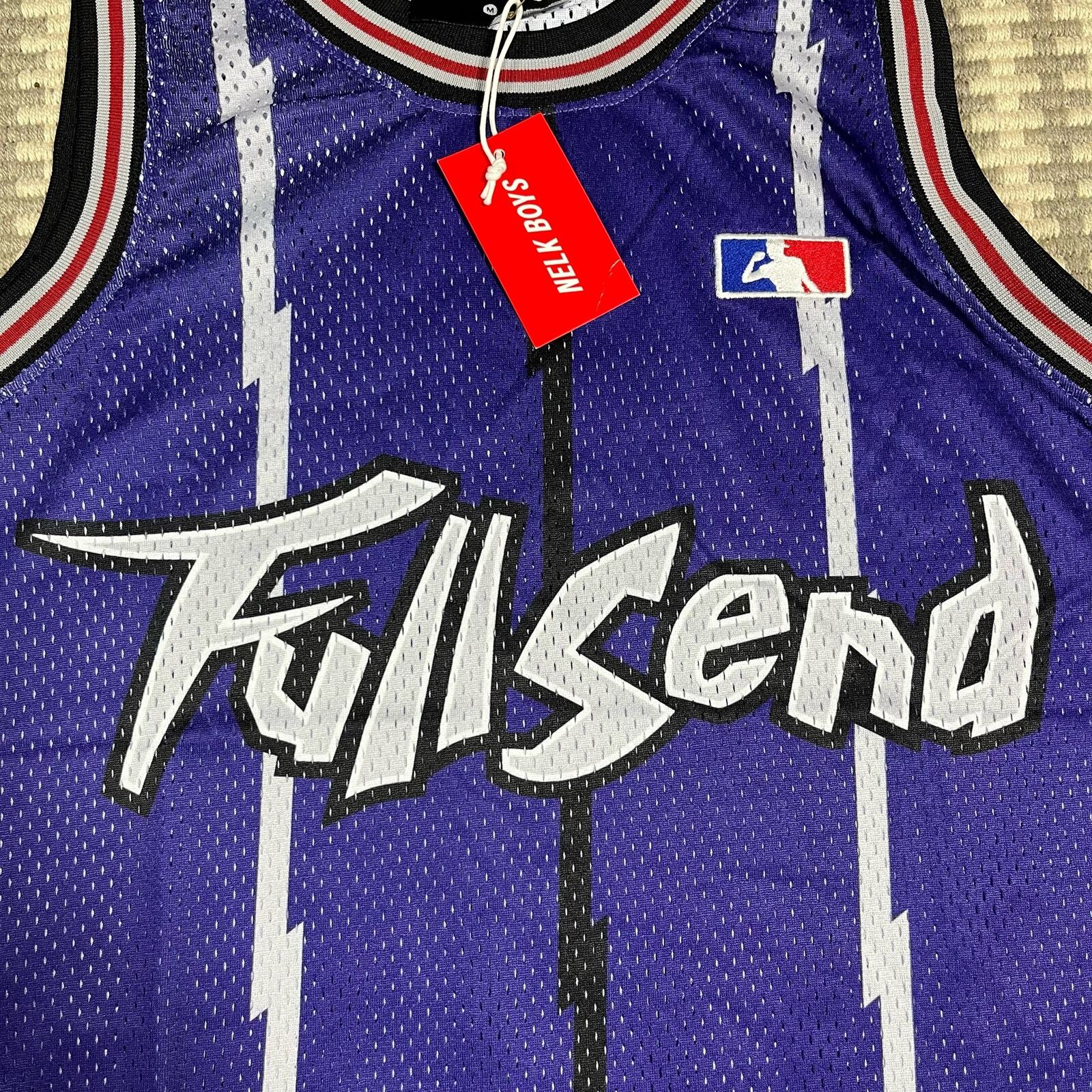 Official Authentic Full Send Nelk Boys Men’s M Toronto Raptors Jersey gallery