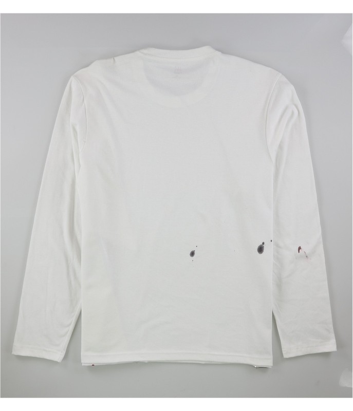 I.N.C Mens Lightning Basic T-Shirt, white, XL gallery