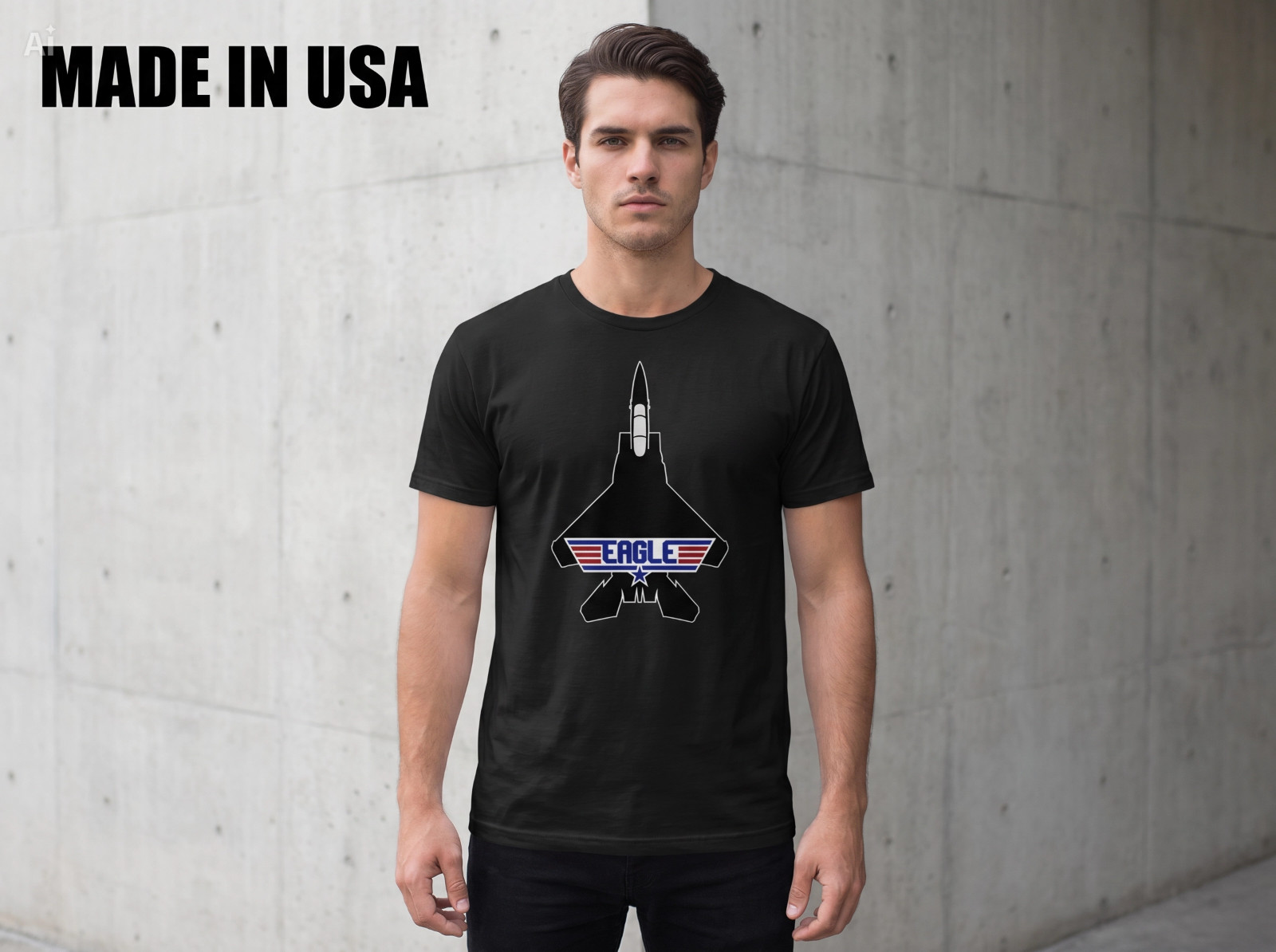 NEW F-15 Eagle - Unisex Military Jet - SHIRT SIZE S-2XL MADE IN USA gallery