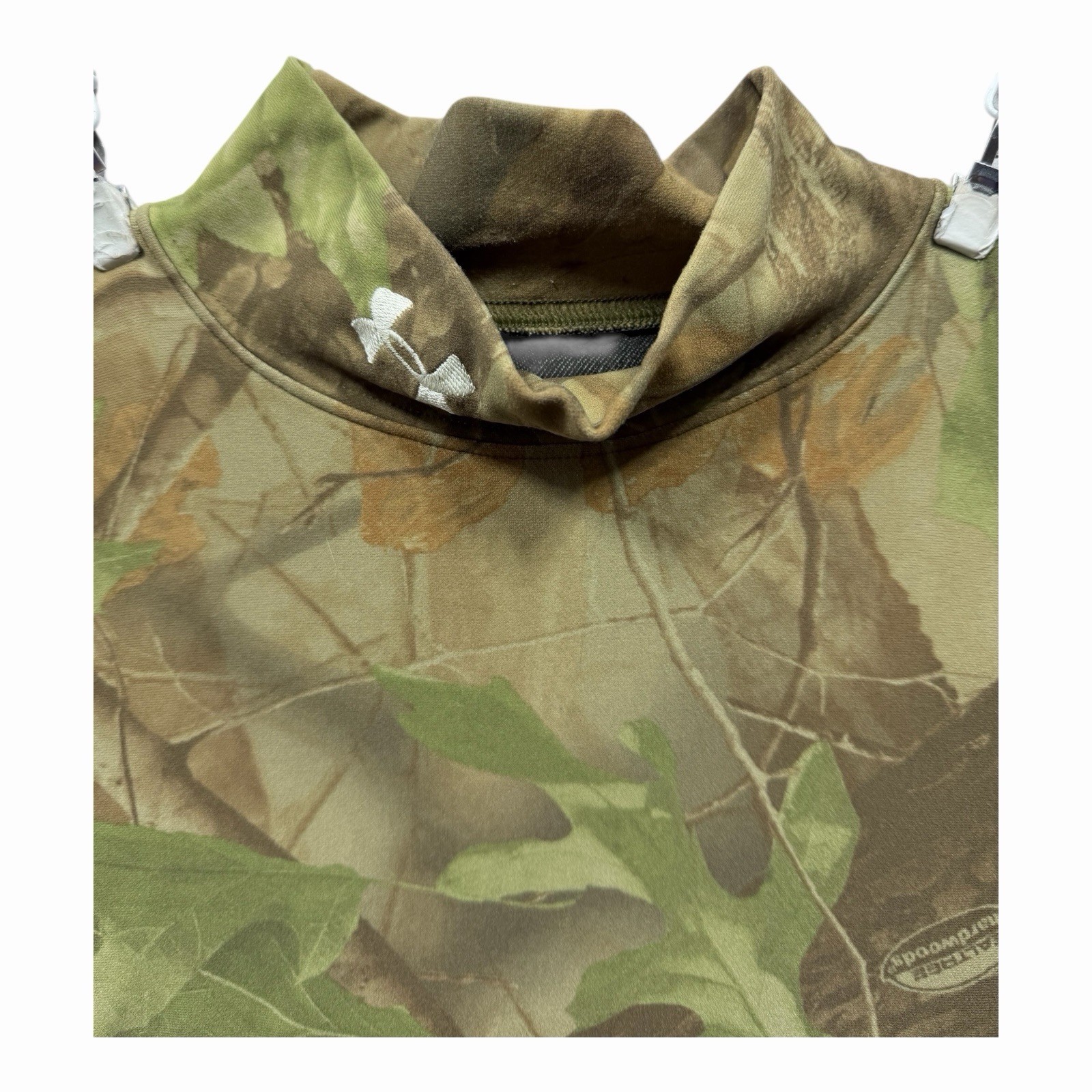 Under Armour Realtree Hardwoods Camouflage Green Pullover Shirt Men’s Size M gallery