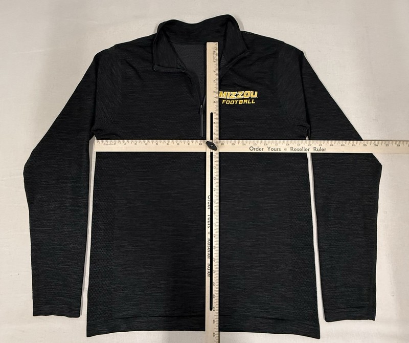 Lululemon Metal Vent Tech 1/2 Zip 2.0 Mens M Pullover Mizzou Football KE15 gallery