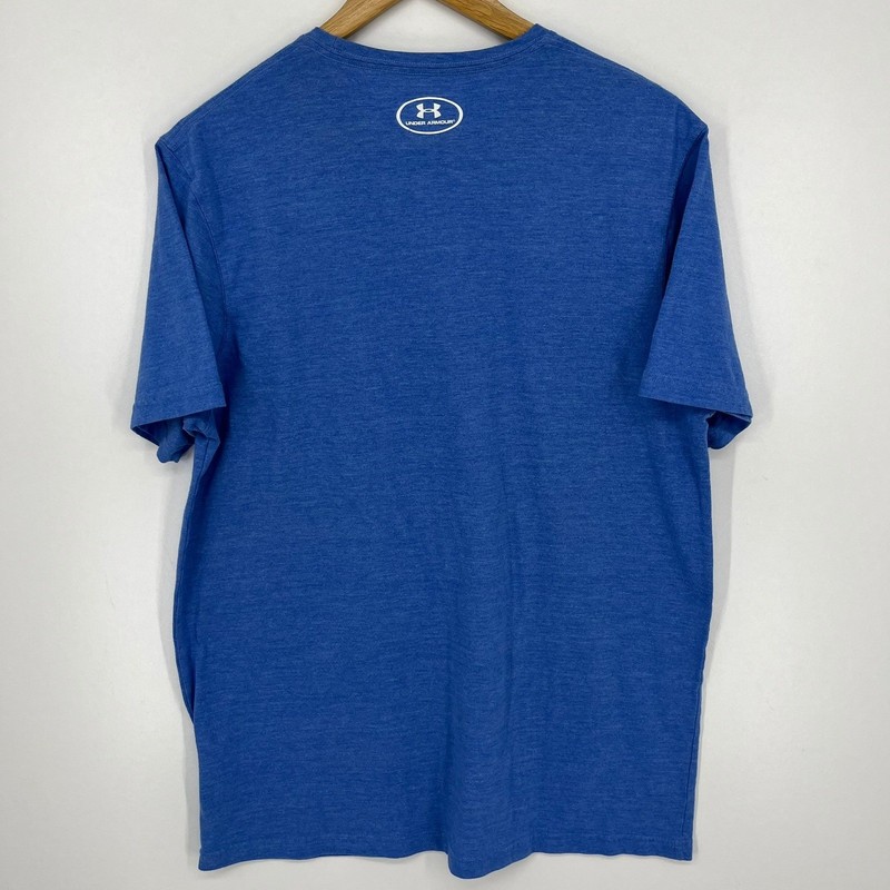 Under Armour Mens UCLA Bruins HeatGear T-Shirt Blue Heathered Large gallery
