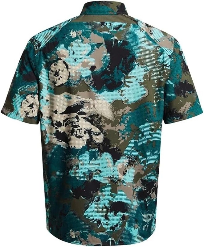 Men's Under Armour Drift Tide Dockside Print Shirt UPF 30 - Size L - NWT gallery