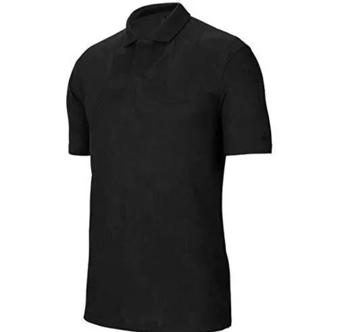Nike Golf Tiger Woods Polo Mens L Black TW Dri-Fit Camo Jacquard CT3801-070 gallery