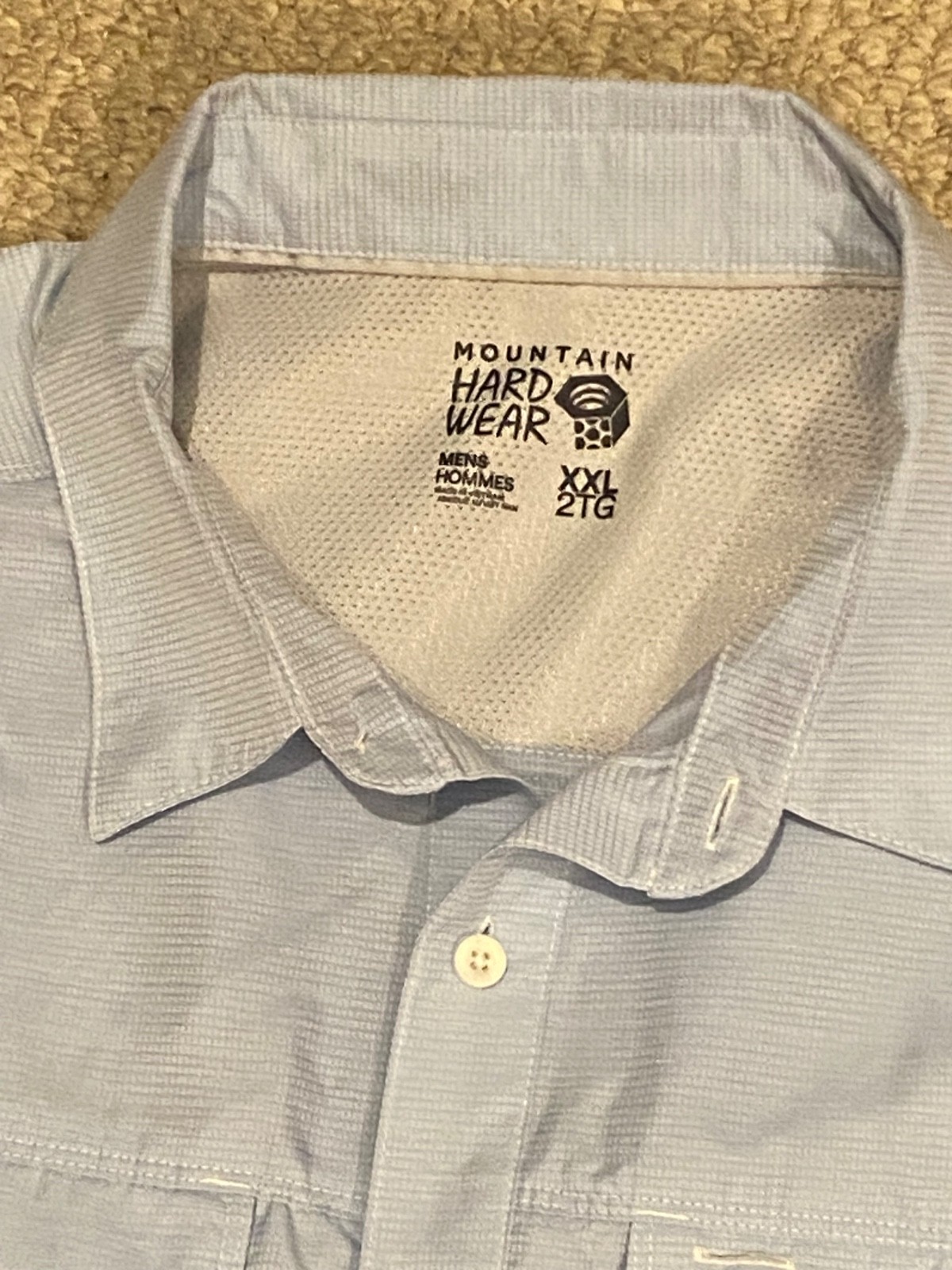 MENS MOUNTAIN HARDWEAR CANYON VENTED L/S HIKING FISHING SHIRT SIZE 2XL XXL gallery