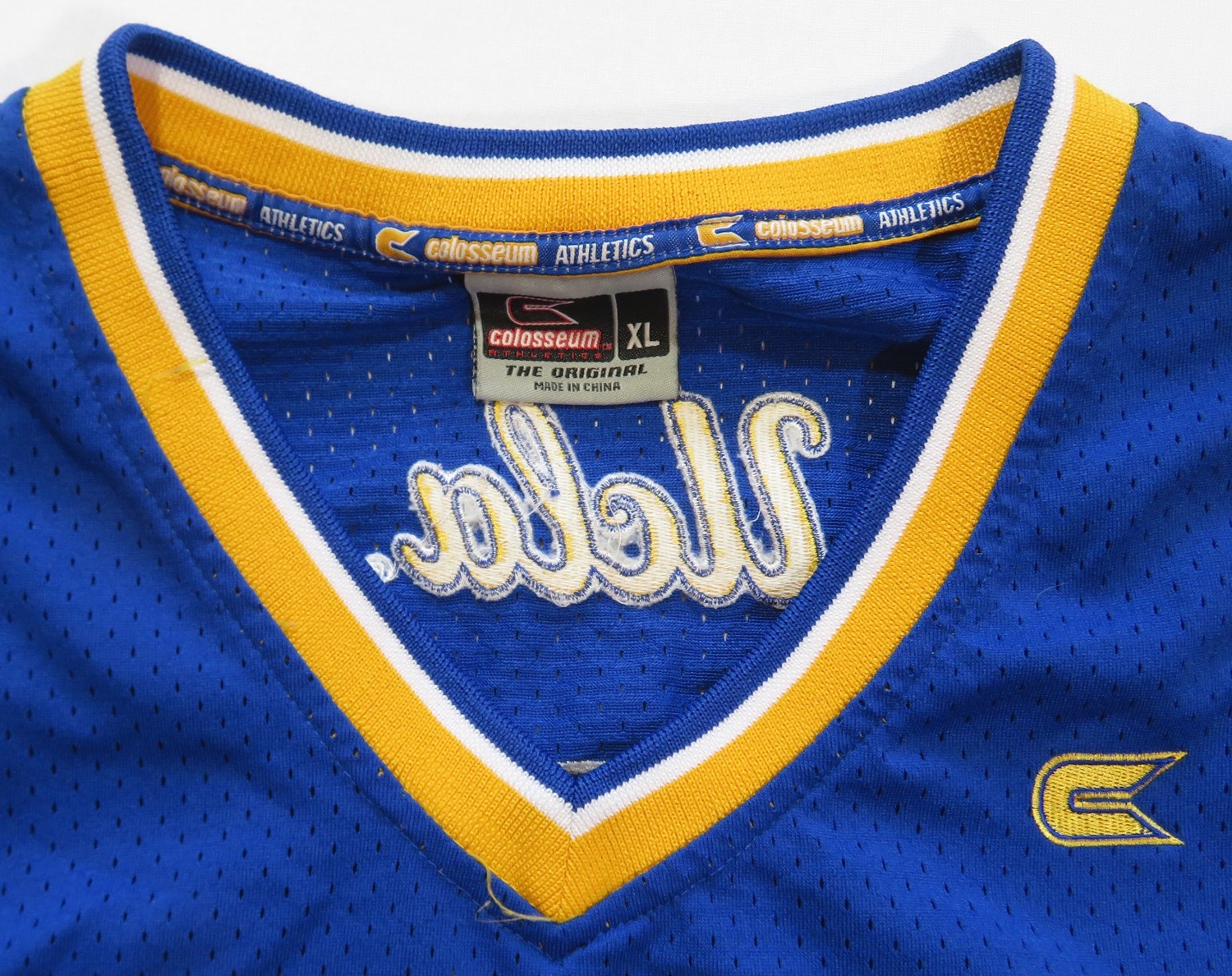UCLA Vintage Colosseum Made Basketball Jersey 2000's College Sports #1 Athletics gallery