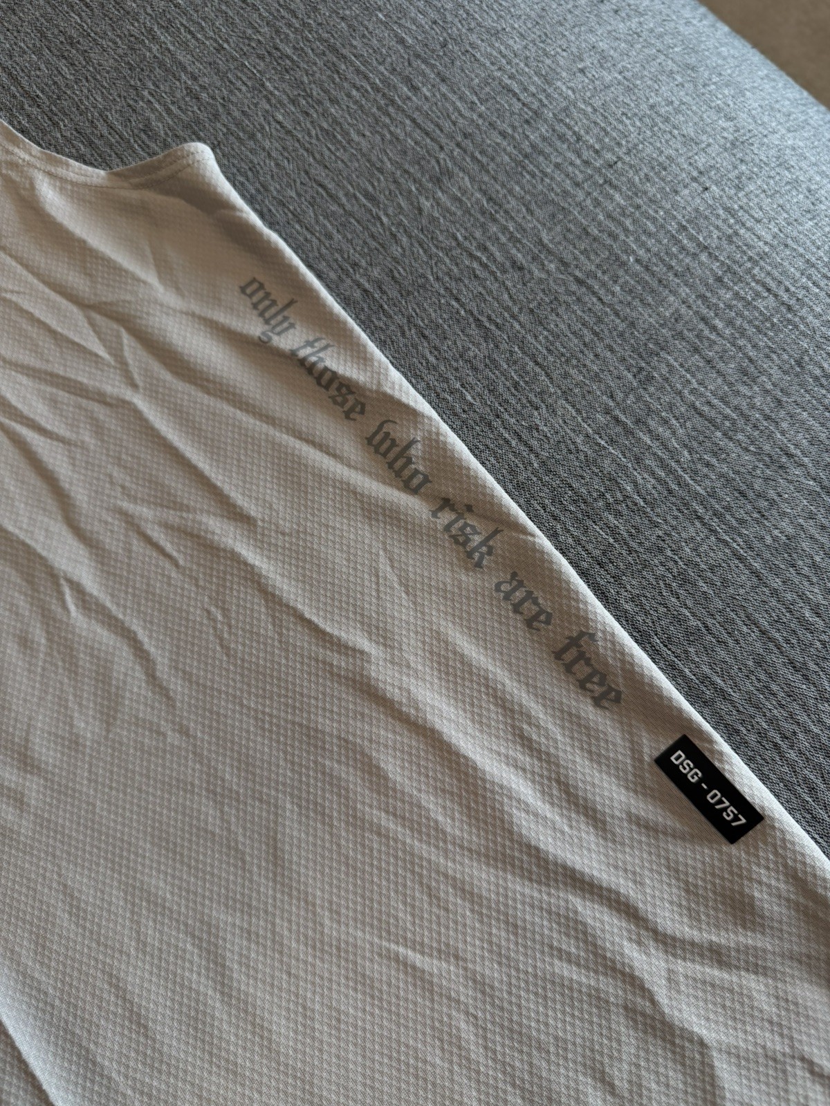 Size Large — ASRV AeroSilver Cutoff “OTWR” Tank — Chai gallery