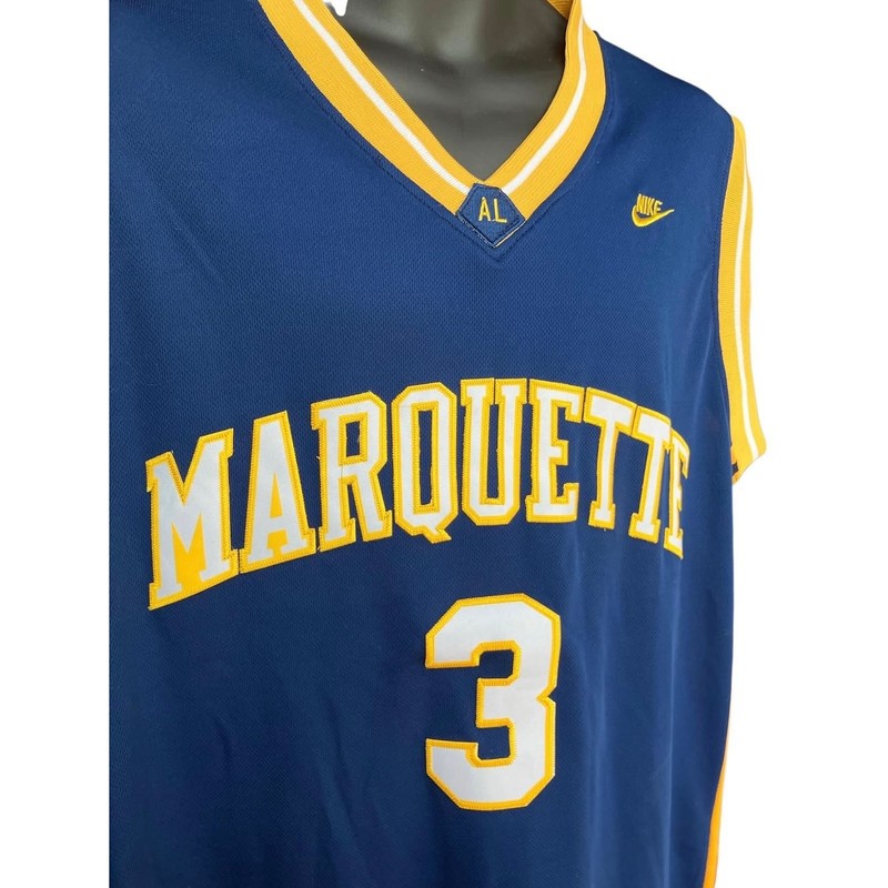 Dwayne Wade Marquette Nike Jersey gallery