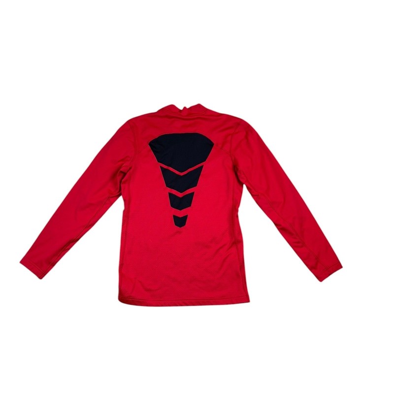 Nike Pro Combat Hyperwarm Shield Ole Miss Rebels Red Long Sleeve Shirt Mens S gallery